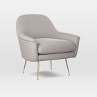 Phoebe Chair Metal Legs