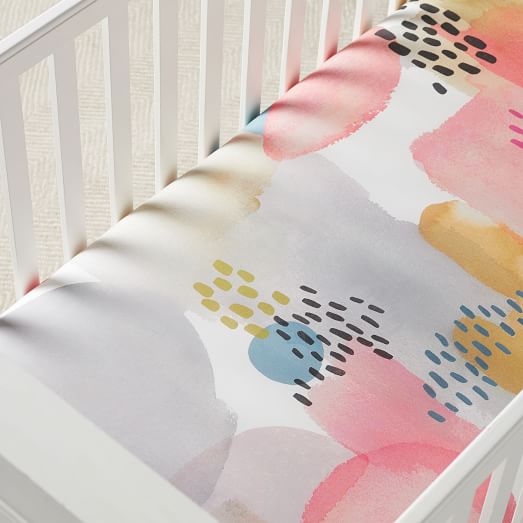patterned cot bed sheets
