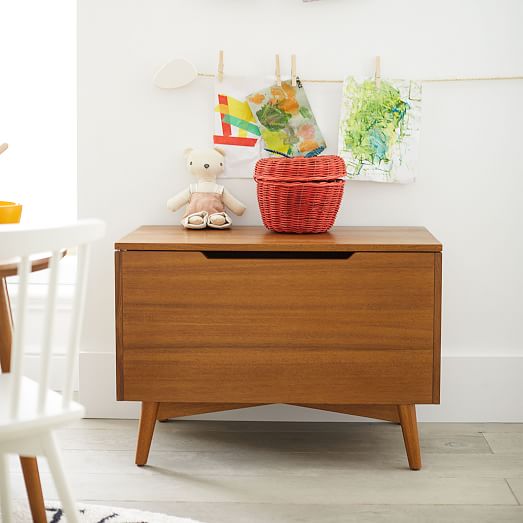 west elm toy chest