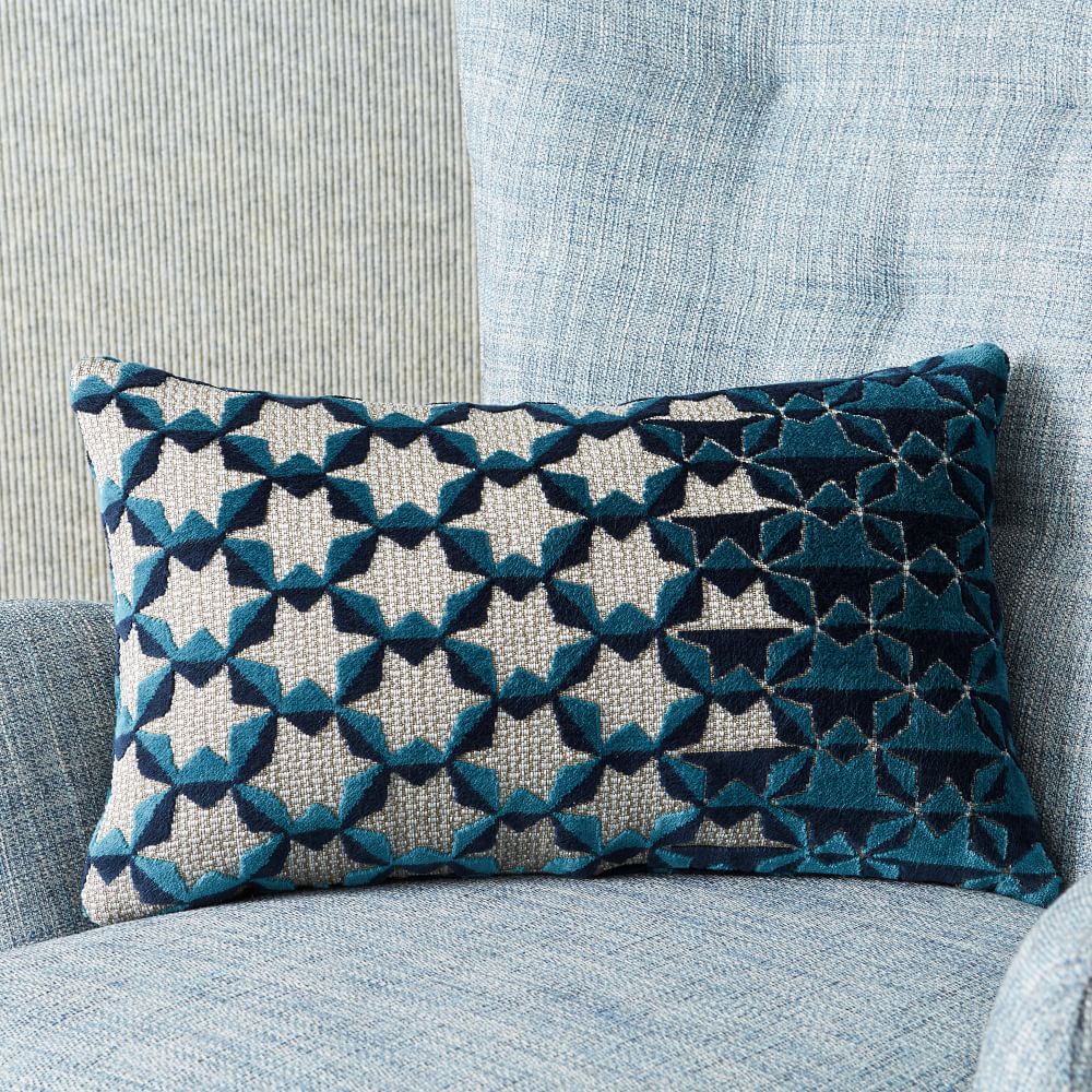 SpringHill Suites Flocked Zip Pillow Cover West Elm