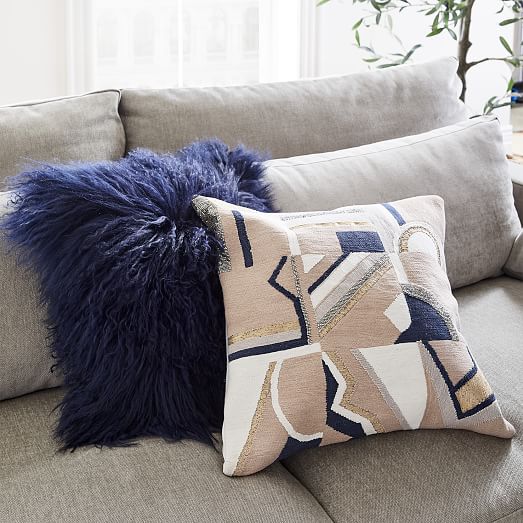 Embellished Deco Mix Pillow Cover