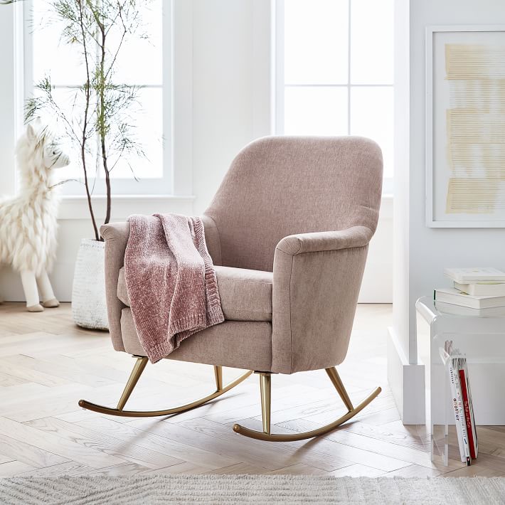 west elm rocker glider