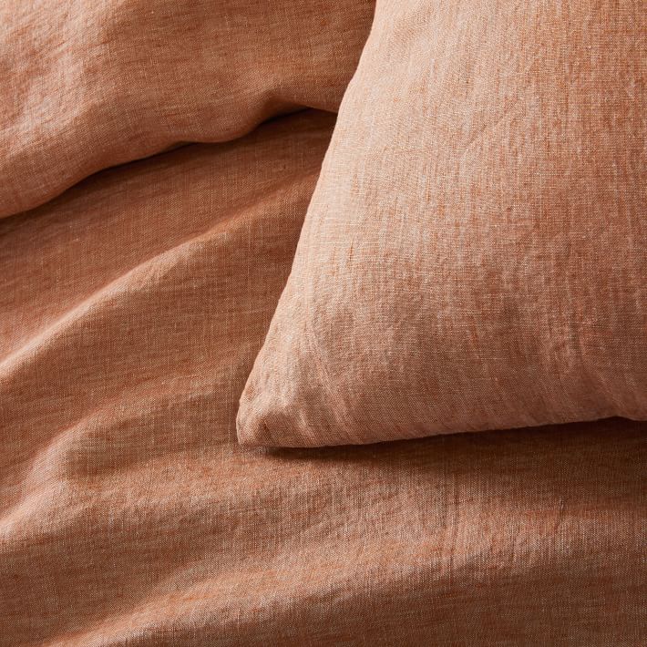 Linen Duvet Cover & Shams West Elm