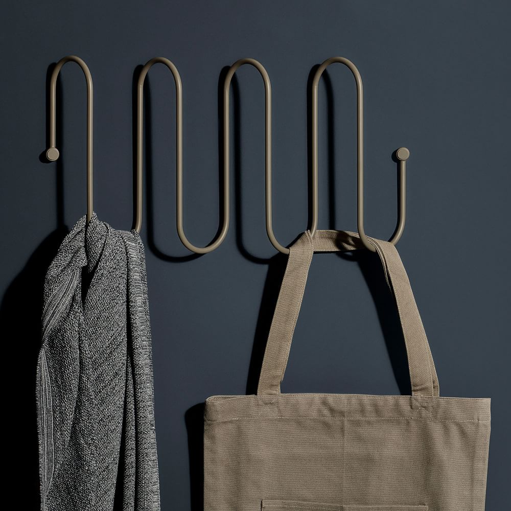 coat hooks with storage