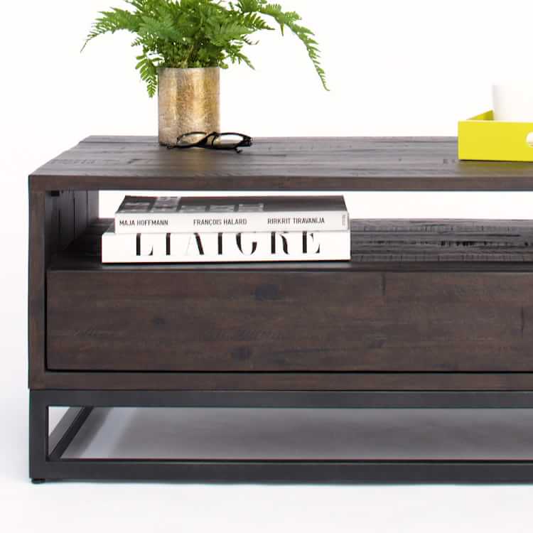 Logan Industrial Storage Coffee Table - West Elm Logan Industrial Coffee Table Logan Industrial Storage Coffee Table - West Elm Logan Industrial Coffee Table