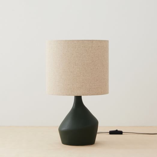 Asymmetry Ceramic Table Lamp Mini Asymmetry Ceramic Table Lamp Mini, Small Farmhouse Table Lamp