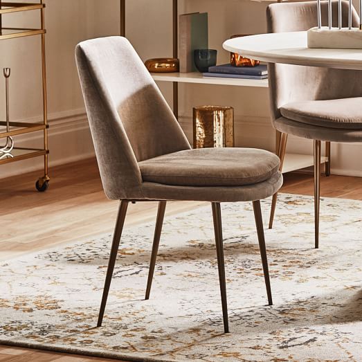 Small Upholstered Dining Chair Hot, Small Upholstered Dining Chairs With Arms