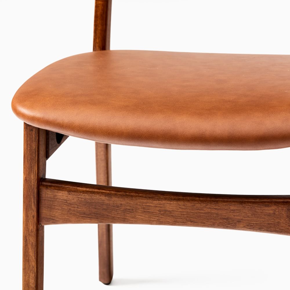 Baltimore Vegan Leather Dining Chair (Set of 2) West Elm