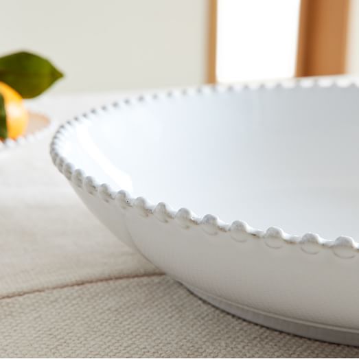 white tableware