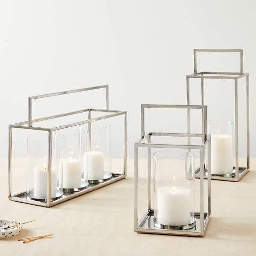 Brass + Glass Globe Centerpiece West Elm