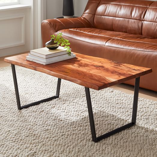 west elm live edge coffee table