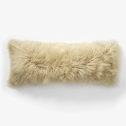 west elm lamb pillow