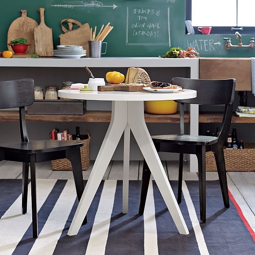 marble round top dining table