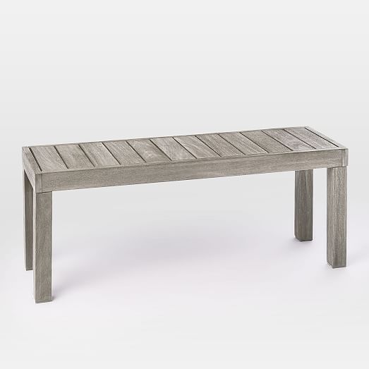 western outdoor bench