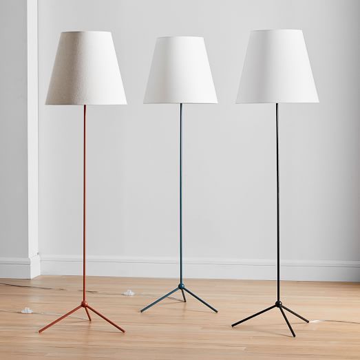 West Elm Standing Lamp : Mid Century Tripod Floor Lamp - $149.00 usd