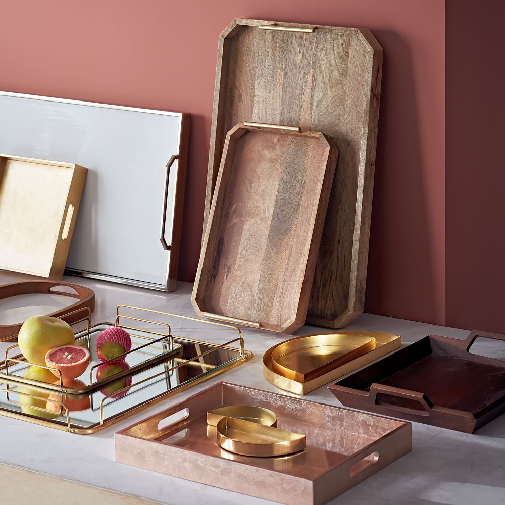 Lacquer Wood Trays - 14x18 | West Elm