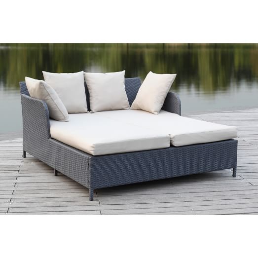 Rattan Outdoor Daybed, Rattan Patio Daybed
