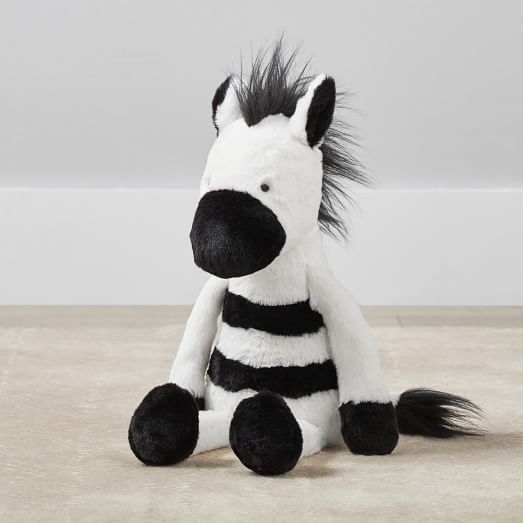 zebra plush