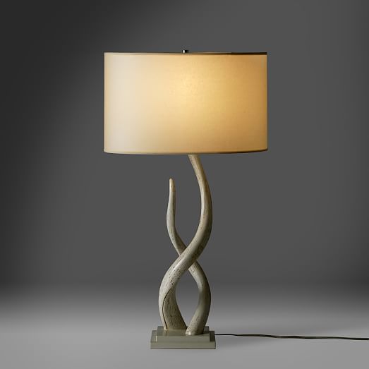 Source Kudu Table Lamp, Horn Table Lamp