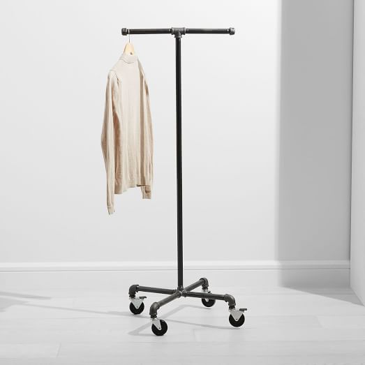 narrow clothes rack