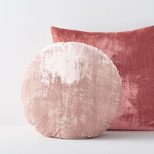 west elm velvet pillows