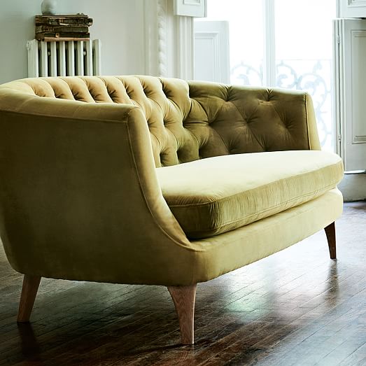 Lola Sofa 76 Lola Sofa 76, West Elm Tufted Sofa