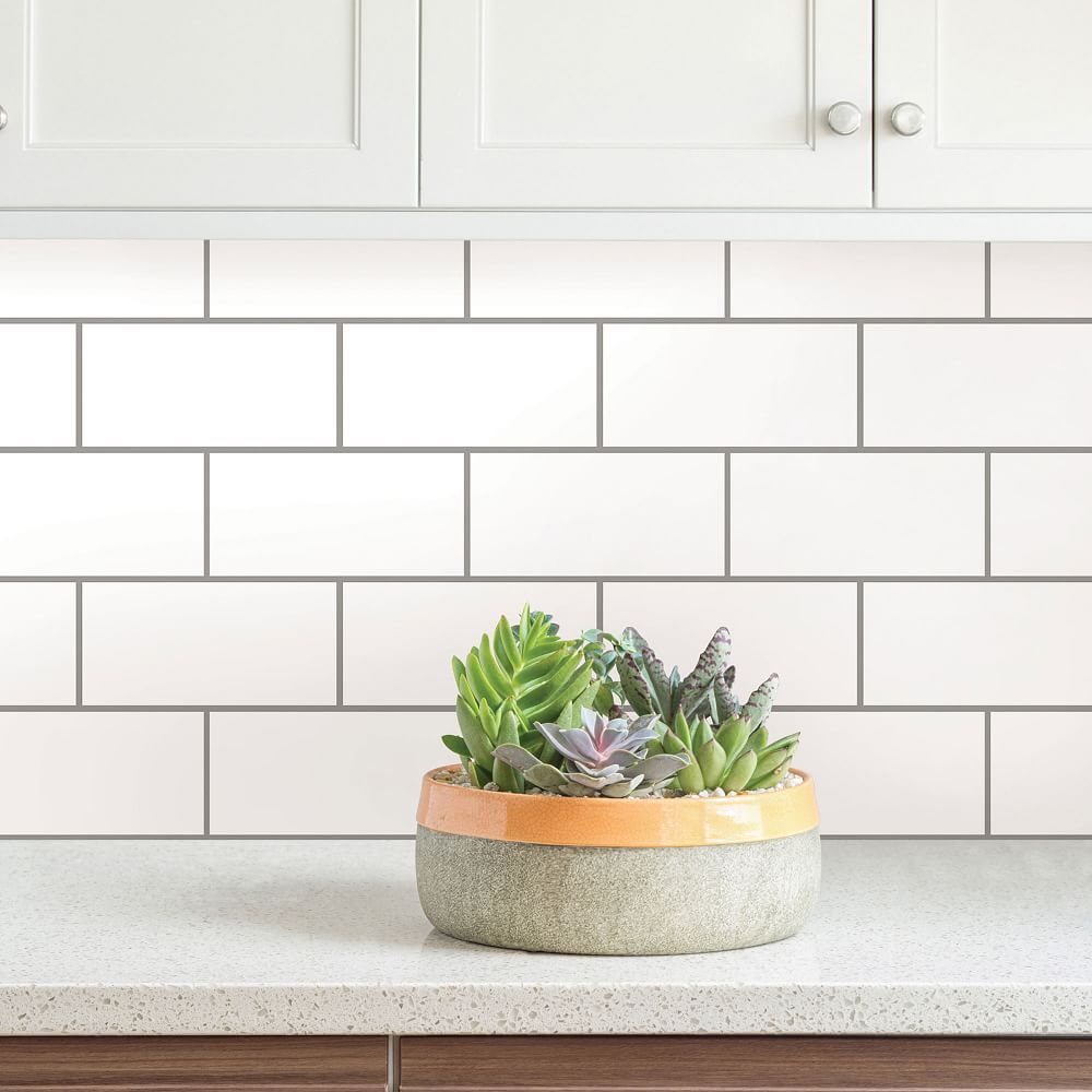 Subway Tile Peel Stick Backsplash