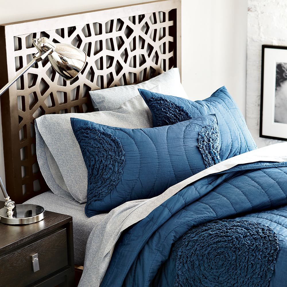 Morocco Headboard Chocolate West Elm