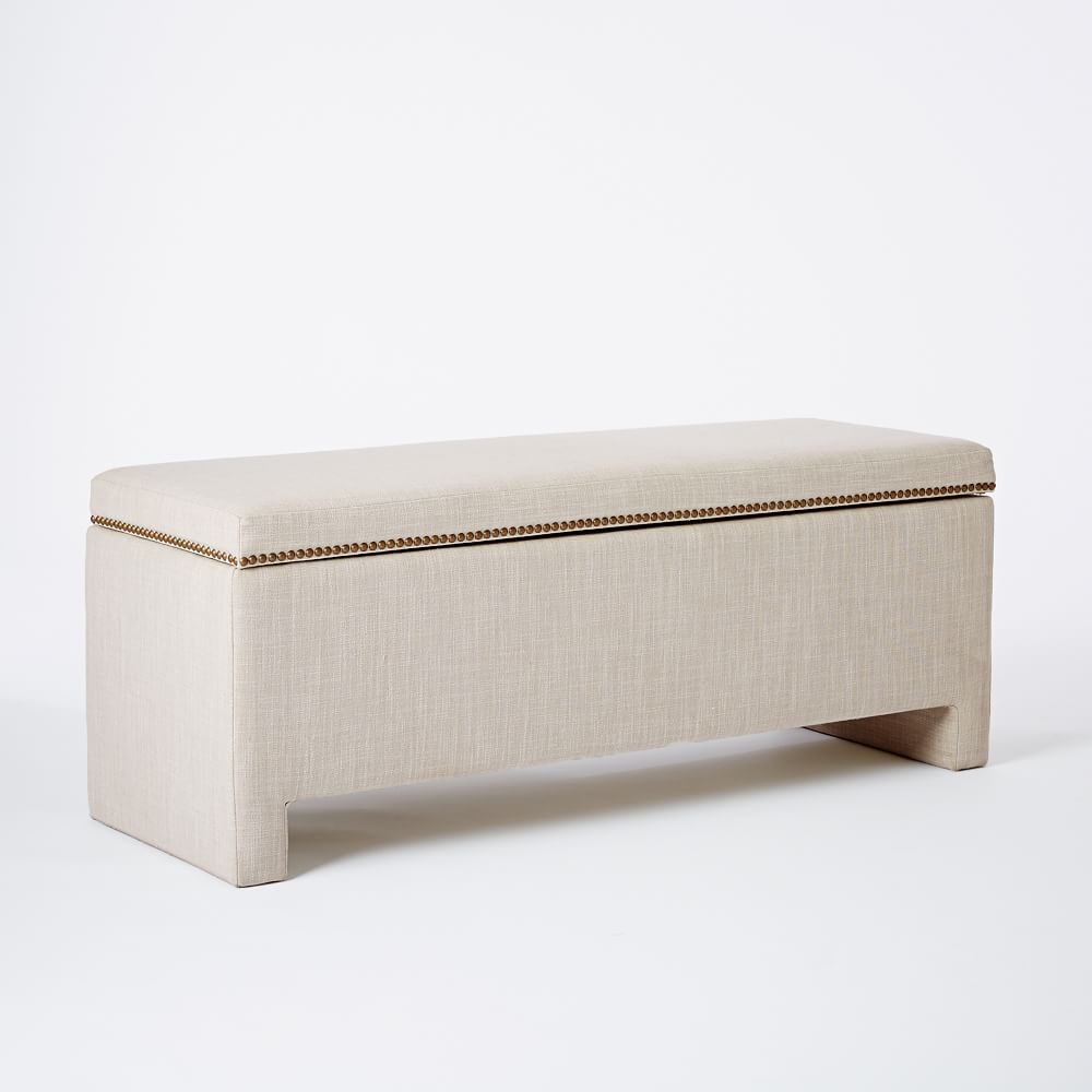 West Elm Nailhead Storage Bench Nailhead Storage Bench | West Elm