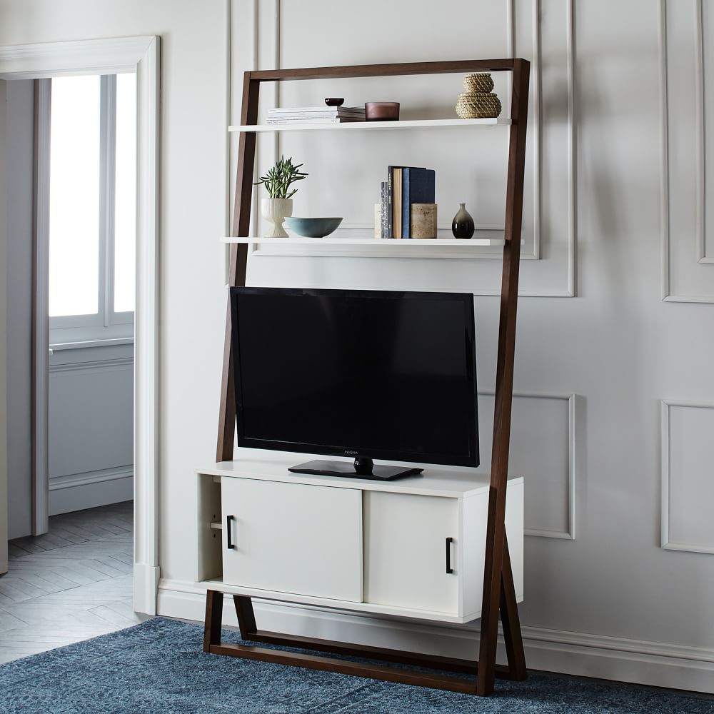 Ladder Shelf Media Console (42") West Elm