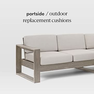 Portside Outdoor Replacement Cushions, Outdoor Furniture Replacement Cushion Covers