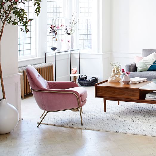 west elm living room chairs