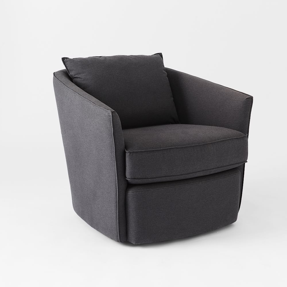 Duffield Swivel Chair | West Elm