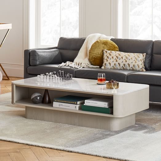 West Elm Marble Coffee Table - West Elm Oval Marble Coffee Table Coffee