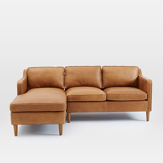 Tan Leather Chaise Lounge 60, Leather Sofas With Chaise Lounge