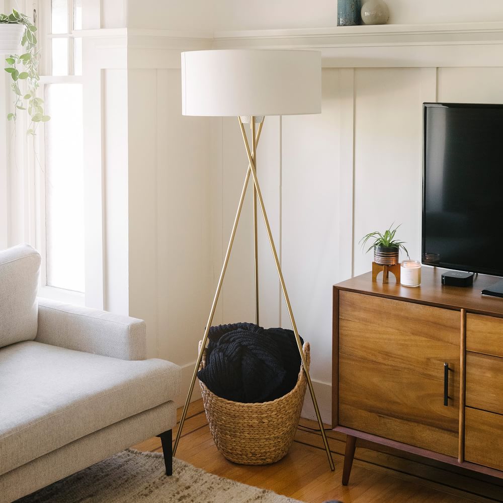 Mid Century Tripod Floor Lamp | West Elm