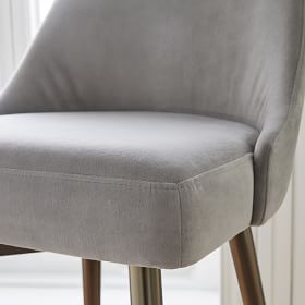 upholstered westelm dining