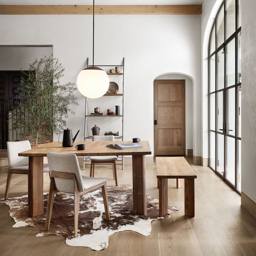 Reclaimed Teak Square Dining Table