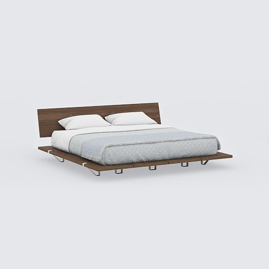 The Floyd Platform Bed Headboard, What Kind Of Bedding Is Best For A Platform Bed