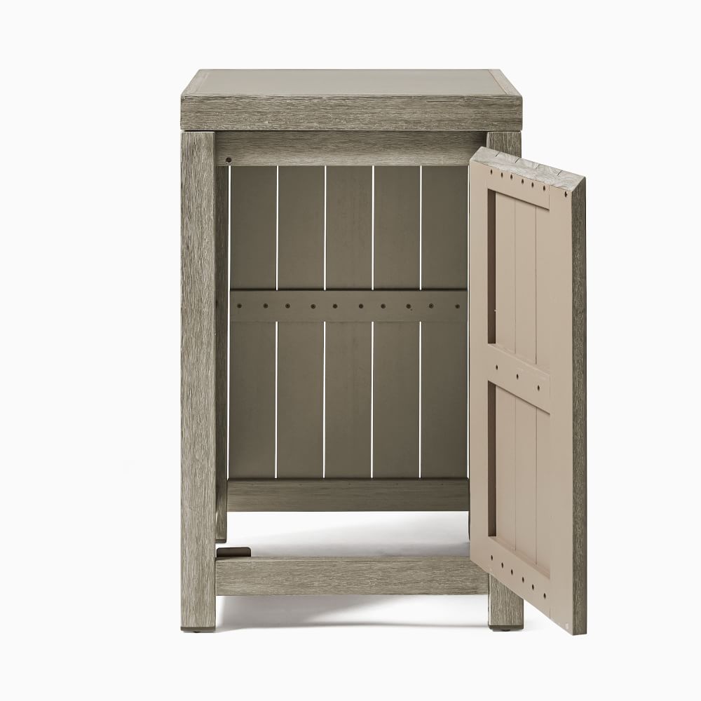 Portside Outdoor Wide Storage Cabinet w/ Shelves