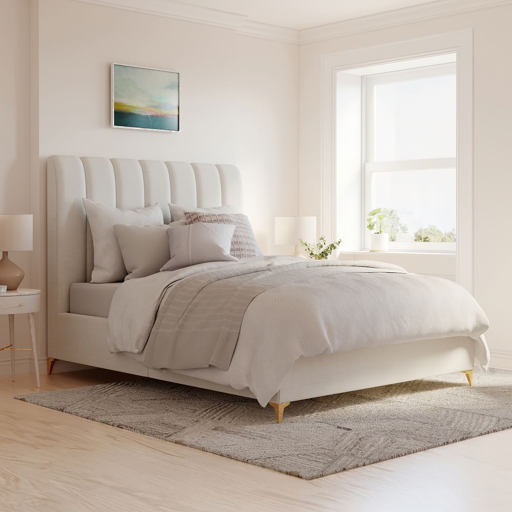 Andes Deco Upholstered Storage Bed West Elm