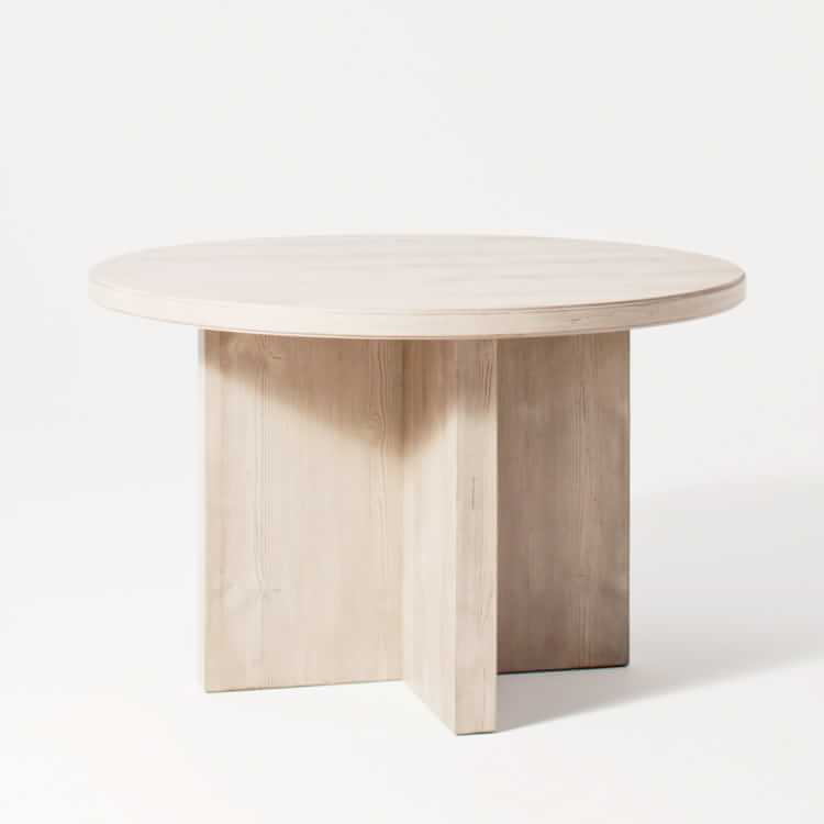 west elm circular dining table