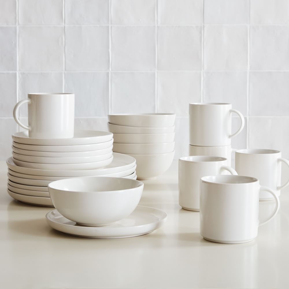 Coupe Stoneware Dinnerware (Set of 24)