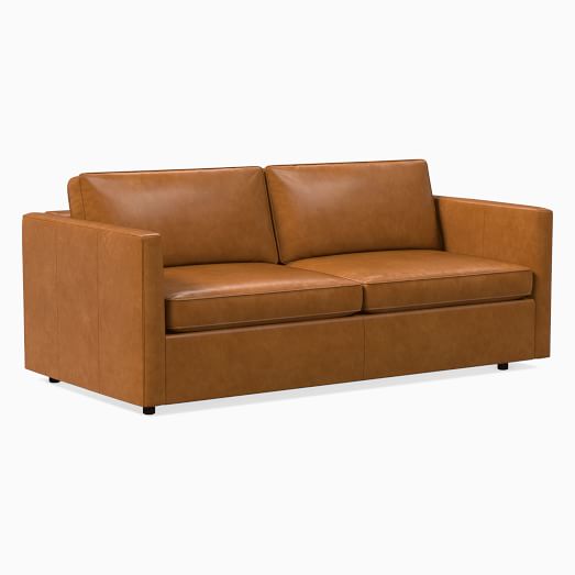 Harris Leather Queen Sleeper Sofa, Leather Sectional Sleeper