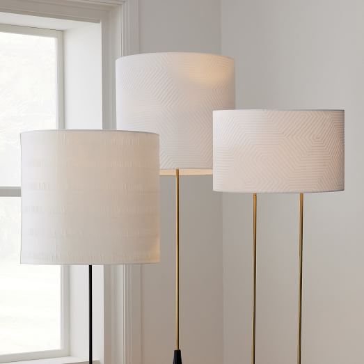 Drum Floor Lamp Shades, Glass Lamp Shades For Floor Lamps