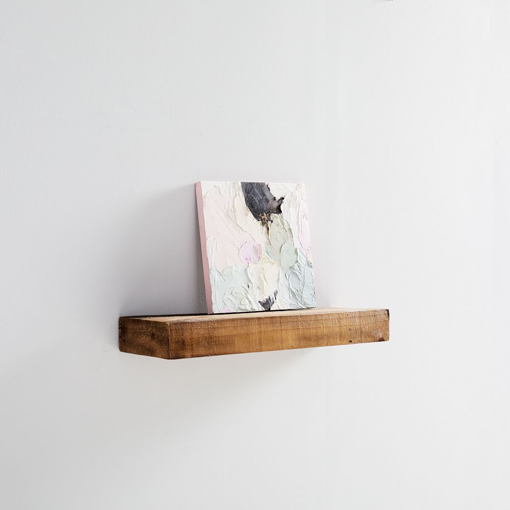 Reclaimed Solid Pine Floating Shelf West Elm
