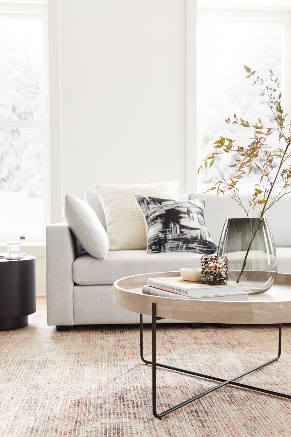 Willow Round Coffee Table West Elm