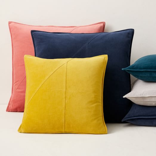 velour pillows