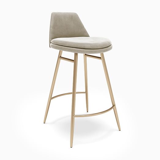 Finley Counter Stool, West Elm Leather Bar Stools