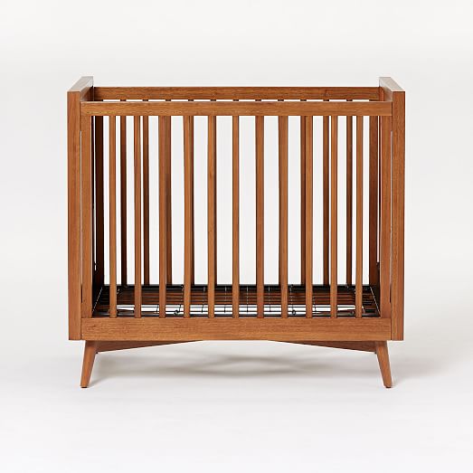 pottery barn mini crib